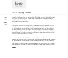 Website Template Design 4