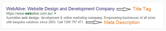 serp snippet example