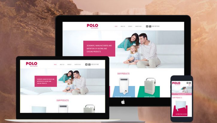 WebAlive Launches New Website for Polo Appliances