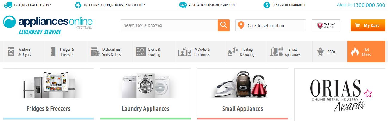 appliance online