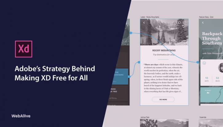 Adobe’s Strategy behind Making XD Free for All