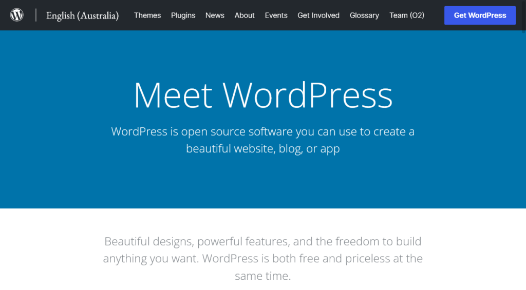 WordPress CMS