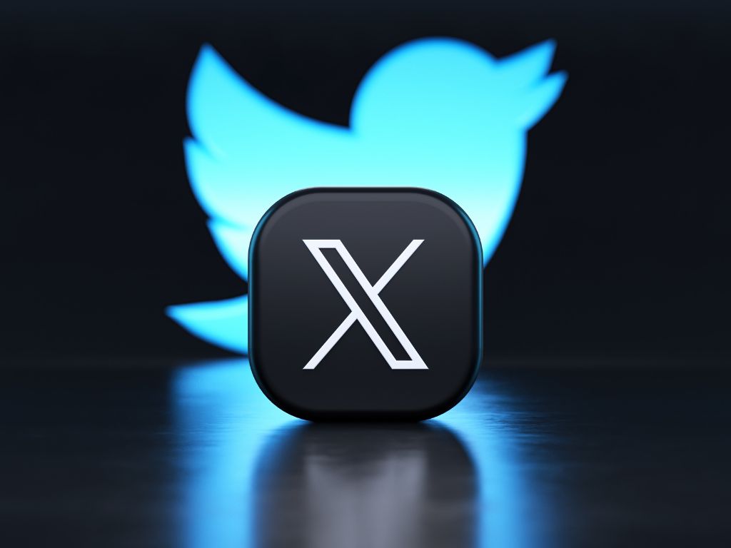X formerly the Twitter logo