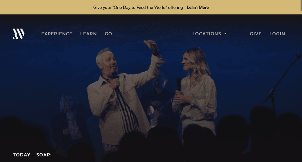 River Valley Church church website design ideas