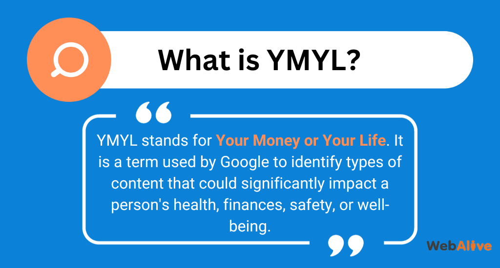 What is YMYL explanation