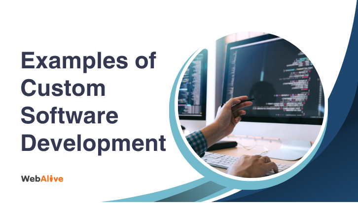 8 Inspiring Examples of Custom Software Development | WebAlive